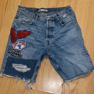 Zara Blue Jean Shorts | Size 32
